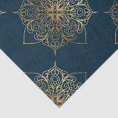 金ゴールドマンダラダマスク模様 薄葉紙 (詳細)