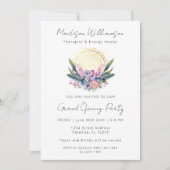 金ゴールドマンダラピンククリスタルスパボホビジネスイベント 招待状 (正面)