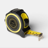 金ゴールドマンダラモノグラムカスタム文字 メジャー (傾斜)