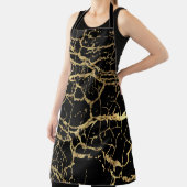 金ゴールドマーブリングテクスチャ： Luxeデザイン要素 エプロン (インサイチュ)