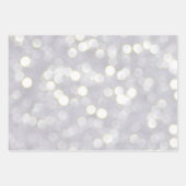 金ゴールドマーメイドはかりで測と雪片 ラッピングペーパーシート (正面2)