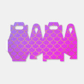 金ゴールドマーメイドはかりで測ピンクパープルグリッター フェイバーボックス (折り畳みなし)