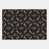 金ゴールドミツバチ（じんばこ） ラッピングペーパーシート (正面)