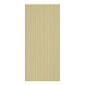 金ゴールドミニマリスト結婚のTainal Scriptのメニューカード ラックカード (裏面)