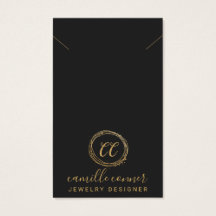 金ゴールドミニマルモノグラムジュエリーデザイナーネックレス