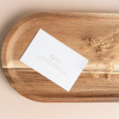 金ゴールドミニマ結婚リストのギフト登録格納装置 エンクロージャーカード