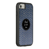 金ゴールドムーンアンドスターズナイトスカイ Case-Mate iPhoneケース (裏面/右)