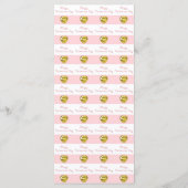 金ゴールドムーンイエローハート宝石バレンタインズデイメニュー メニュー (裏面)