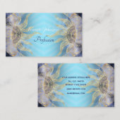 金ゴールドムーンサンマンダラシナルデザイン 名刺 (正面/裏面)