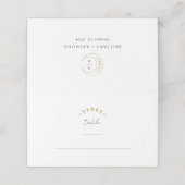 金ゴールドムーンシレ結婚ンツ プレイスカード (外部開封)