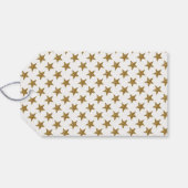 金ゴールドムーン&スターズベビーシャワー ギフトタグ (裏面横)