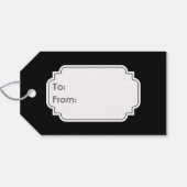 金ゴールドムーン&スターズ ギフトタグ (裏面横)