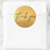 金ゴールドメタリックカラー ラウンドシール (バッグ)