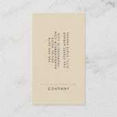 金ゴールドメタリックグリーン背景 名刺 (裏面)