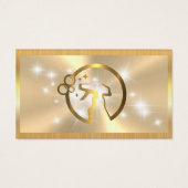 金ゴールドメタリックスプレーボトルロゴ |スパークル (裏面)