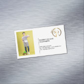 金ゴールドメタリックスプレーボトル |メイド |アイコンのカスタム追加 マグネット名刺 (インサイチュ)