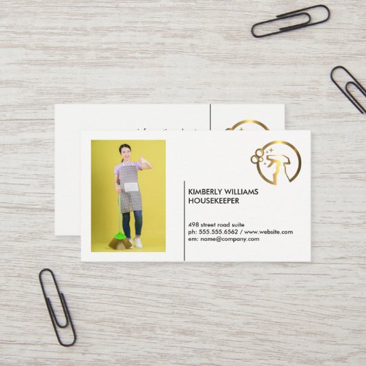 金ゴールドメタリックスプレーボトル |メイド |アイコンのカスタム追加 名刺 (正面/裏面インサイチュ)