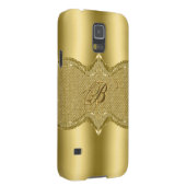 金ゴールドメタリックルックウィズダイヤモンドパターン3 Case-Mate SAMSUNG GALAXYケース (裏面/右)