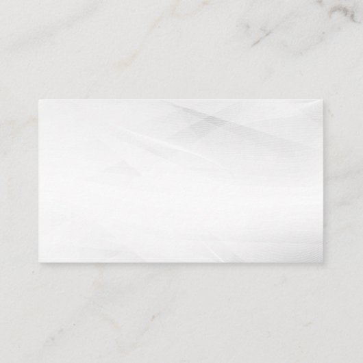 金ゴールドメタリック洗車ロゴ 名刺 (裏面)