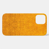 金ゴールドメタルのブラシ付きの背景またはテクスチャ Case-Mate iPhoneケース (裏面 (横))