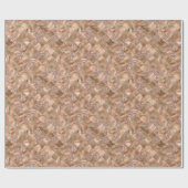 金ゴールドメタルグリッターシャイニーホリデークリスマス ラッピングペーパー (フラット)