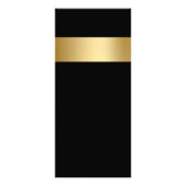 金ゴールドメタルルックネームプレートのラックカード ラックカード (裏面)