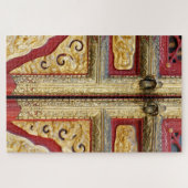 金ゴールドメタルレース ジグソーパズル (横)