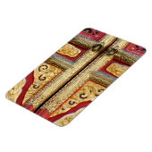 金ゴールドメタルレース マグネット (左側)