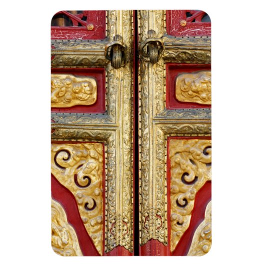 金ゴールドメタルレース マグネット (縦)