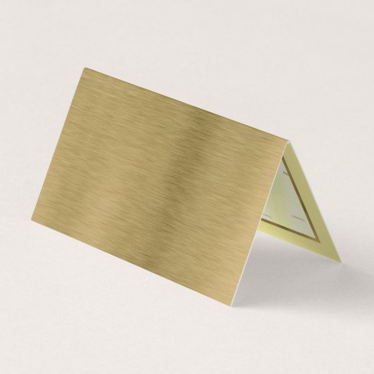 金ゴールドメタル、グランドオープニングセレモニー写真/マップカード 名刺 (裏面)