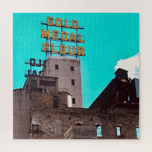 金ゴールドメダル粉 ジグソーパズル (縦)