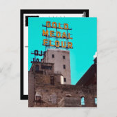 金ゴールドメダル粉 ポストカード (正面/裏面)