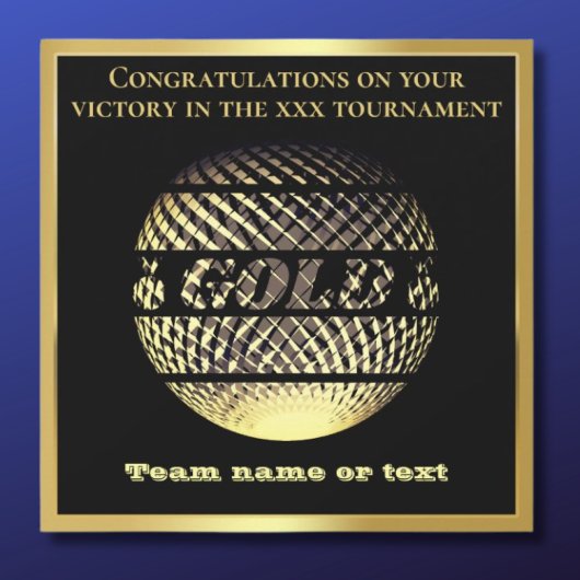 金ゴールドメダル1位優勝者スポーツカード