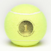 金ゴールドメダル1位優勝者テーブルテニス テニスボール (裏面)