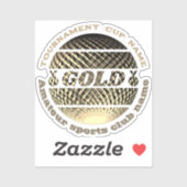 金ゴールドメダル1位決定者 シール (シート)