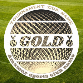 金ゴールドメダル、1位優勝者ステッカー ラウンドシール