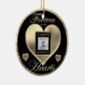 金ゴールドメモリアルの写真の追加 セラミックオーナメント (右)