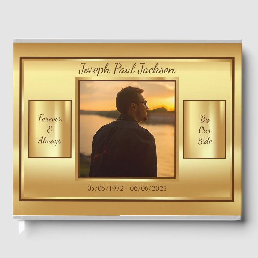 金ゴールドメモリアル ゲストブック (正面)