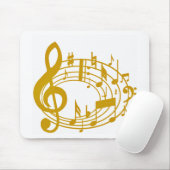 金ゴールドメモ_ マウスパッド (マウス)