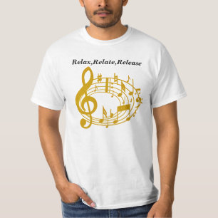金ゴールドメモ_ Tシャツ