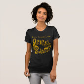金ゴールドメモ_ Tシャツ (正面フル)