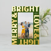 金ゴールドメリーと明るい愛と光 箔シーズンカード (立ち正面)