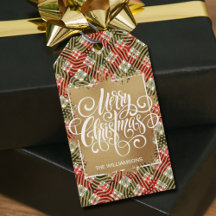 金ゴールドメリークリスマスオンプレイド