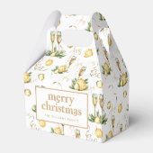 金ゴールドメリークリスマス フェイバーボックス (裏面サイド)