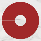 金ゴールドメリークリスマス ワイングラスタグ (裏面)