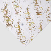 金ゴールドメリークリスマス 薄葉紙 (詳細)