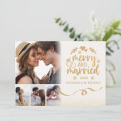 金ゴールドメリーグリッター結婚した シーズンカード (スタンド正面)