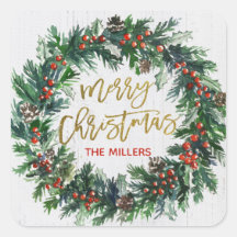 金ゴールドメリー素朴クリスマスリースホリデー