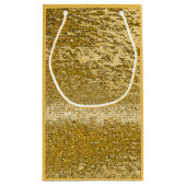 金ゴールドモザイク模様 スモールペーパーバッグ (裏面)