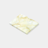 金ゴールドモダンと白大理石 ポストイット (アングル)